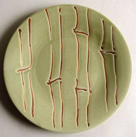 Bamboo Salad Plate