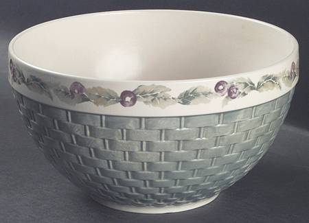 Jamberry 9" Sculpted Salad Serving Bowl
