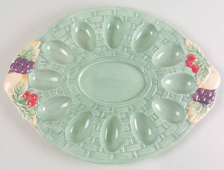 Jamberry Sculpted Deviled Egg Plate