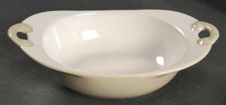 Cappuccino 9" Nesting Handled Oval  Serving Bowl