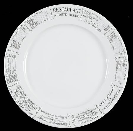 Brasserie Service Plate (Charger)