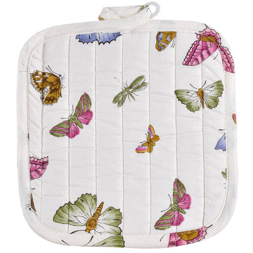 Botanic Garden Butterflies Cloth Potholder