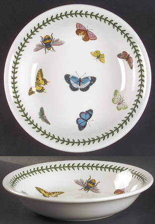 Botanic Garden Butterflies 8" Individual Pasta Bowl