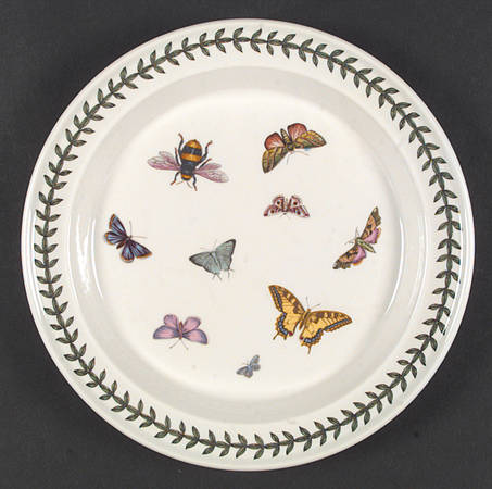 Botanic Garden Butterflies Dinner Plate