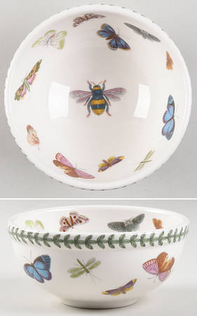 Botanic Garden Butterflies Individual Salad/Dessert/Fruit Bowl