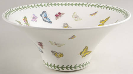 Botanic Garden Butterflies 13" Mandarin Bowl