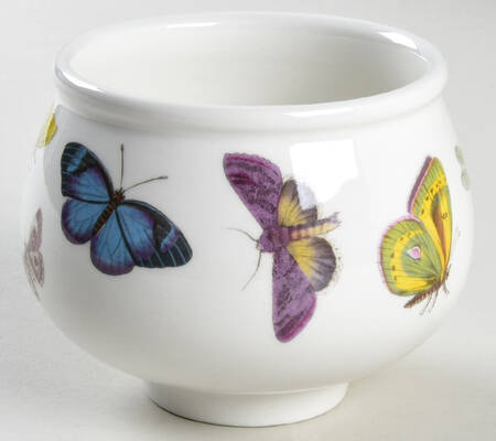 Botanic Garden Butterflies Sugar Bowl No Lid