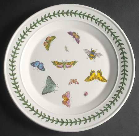 Botanic Garden Butterflies 12" Chop Plate (Round Platter)