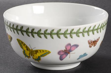 Botanic Garden Butterflies Individual Salad/Dessert/Fruit Bowl