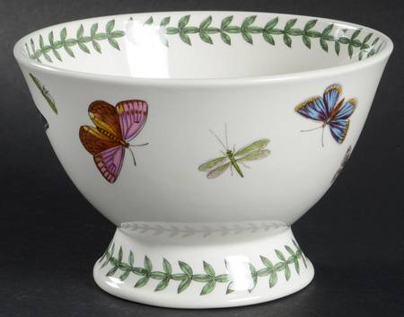 Botanic Garden Butterflies 5" Footed Bowl