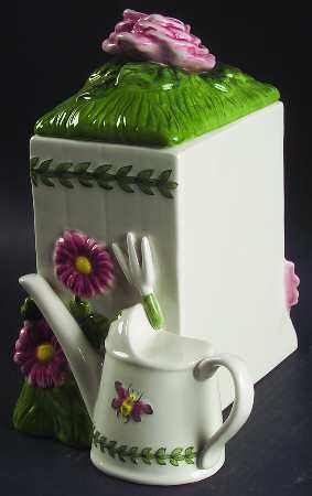Botanic Garden Countertop Collection Figural Canister & Lid