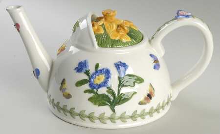 Botanic Garden Countertop Collection Figural Teapot & Lid