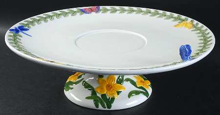 Botanic Garden Countertop Collection 13" Diameter Pedestal Cake Stand