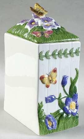 Botanic Garden Countertop Collection Figural Canister & Lid