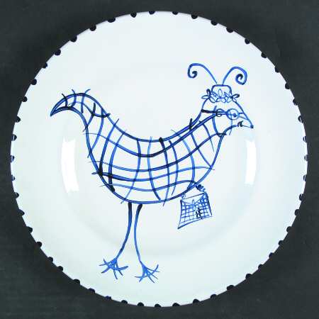 Four Sisters Dinner Plate