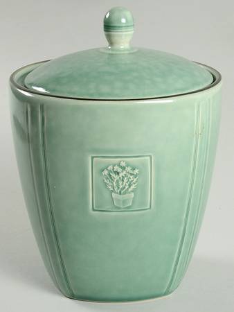 Naturewood Serenity Green Small Canister & Lid