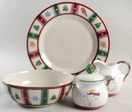 Snow Bear 5 Piece Hostess Set