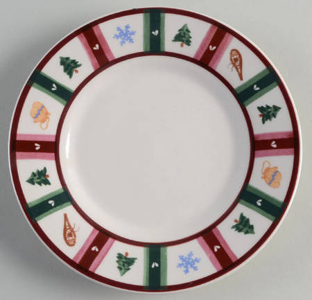 Snow Bear Salad Plate