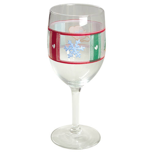 Snow Bear Glassware Goblet
