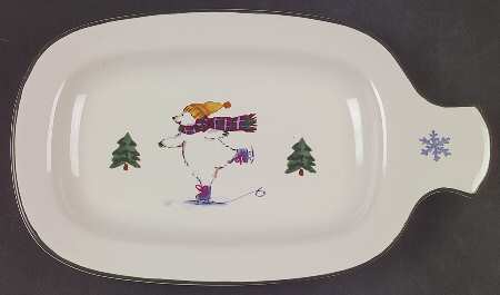 Snow Bear Party Plate