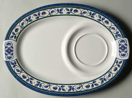 Orleans Oval Snack Tray