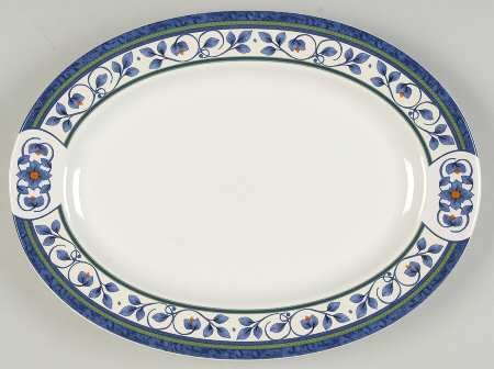 Orleans 12" Oval Serving Platter by Pfaltzgraff