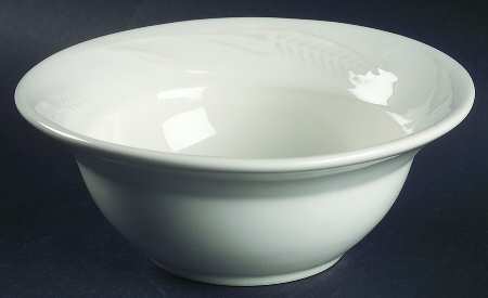 Wheat Rim Cereal Bowl by Pottery Barn China