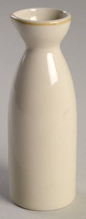 Asian Square Putty Sake Bottle