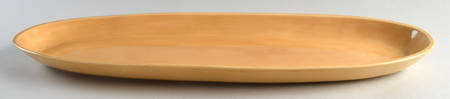 Sausalito Amber Oval Bread Tray