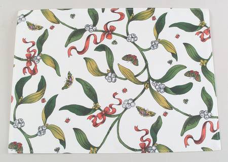 Botanic Garden Mistletoe Cloth Placemat