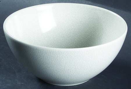 Crackle Creme Coupe Cereal Bowl