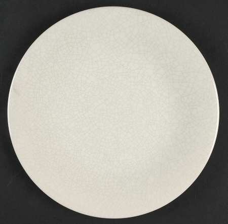 Crackle Creme Salad Plate