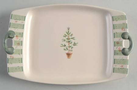Naturewood Holiday 10" Rectangular Serving Platter