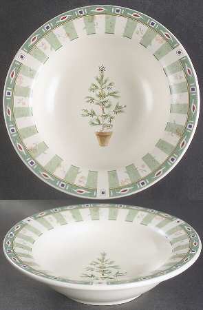 Naturewood Holiday Dessert Bowl