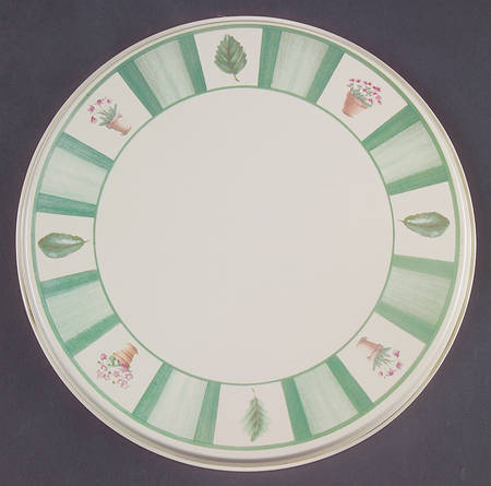 Flower Garden 8" Individual Tin Round Stove Cover