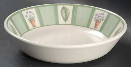 Flower Garden 8" Individual Pasta Bowl