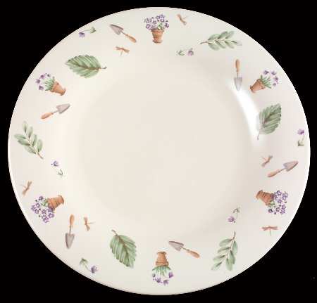Flower Garden 12" Chop Plate (Round Platter)