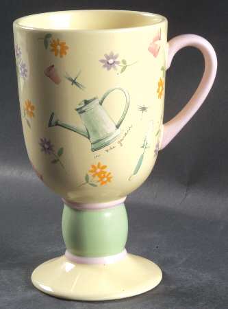 Flower Garden Footed Mug