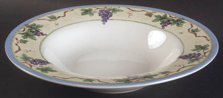 Merlot Large Rim Soup Bowl
