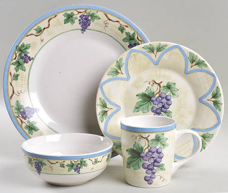 Merlot 4 Piece Place Setting