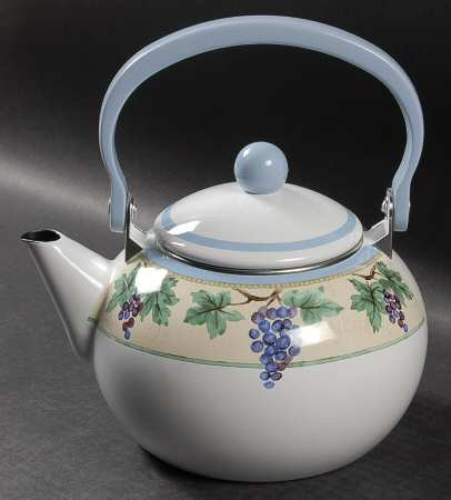 Merlot Metal Kettle & Lid