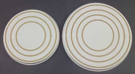 Radius Stove Cover Set-Steel 2 8" & 2 10" Round Covers