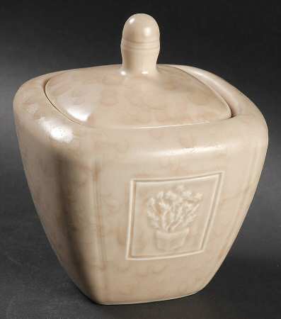 Naturewood Serenity Sand Sugar Bowl & Lid