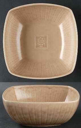 Naturewood Serenity Sand 8" Square Vegetable Bowl