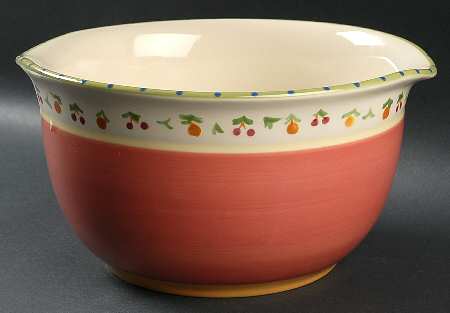 Pistoulet 11" Large Salad Serving Bowl