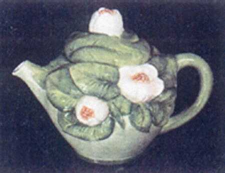 Magnolia Teapot & Lid