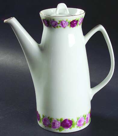 Scarlet Rose Coffee Pot & Lid by Porsgrund
