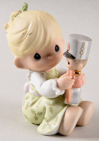 Annual Christmas Figurine May Your Christmas Begin With A Bang! - No Box