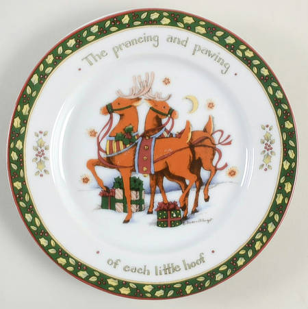 Christmas Story Bread & Butter Plate