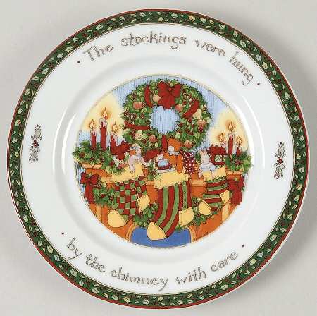 Christmas Story Mini Plate 4"
